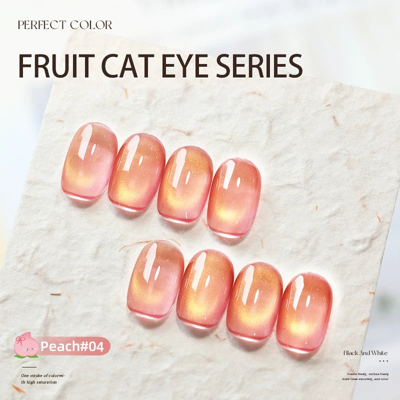 Fruit Cat Eye Gel Nail Polish