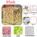 Tulip Mirror Cube Lamp Simulation Flower