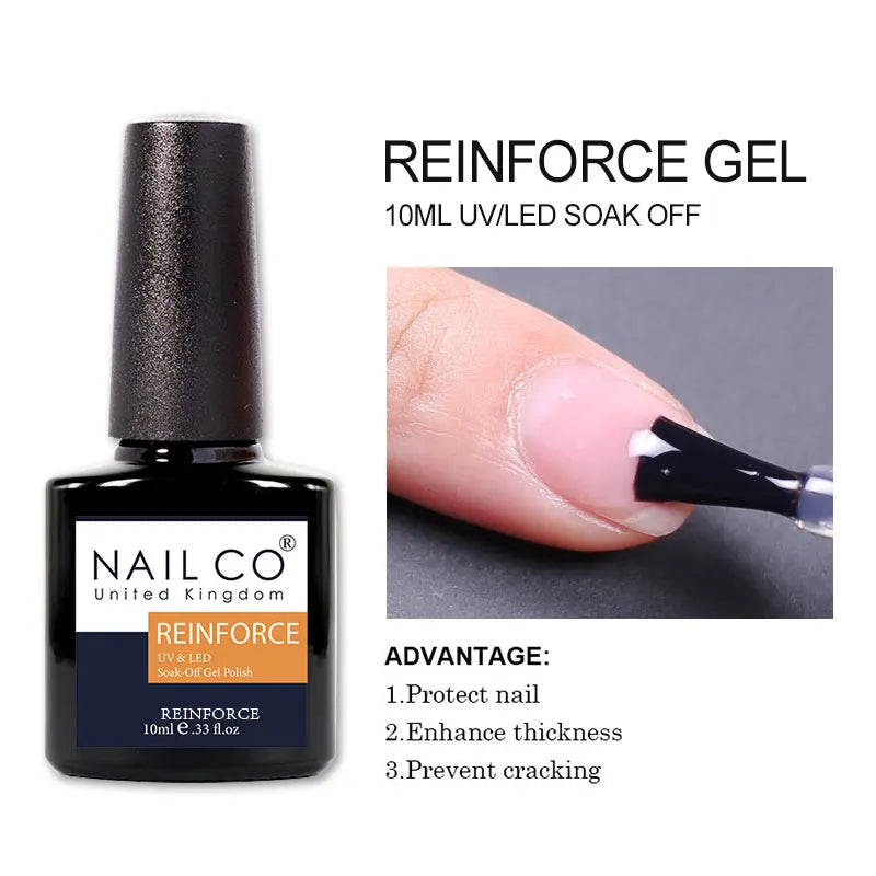 NAILCO 10ml Matte Top Gel Nail Polish