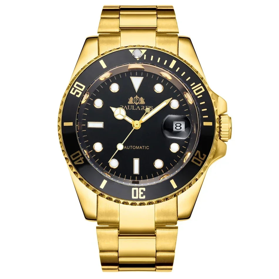 Automatic Luxury Watches for Men Stainless Steel