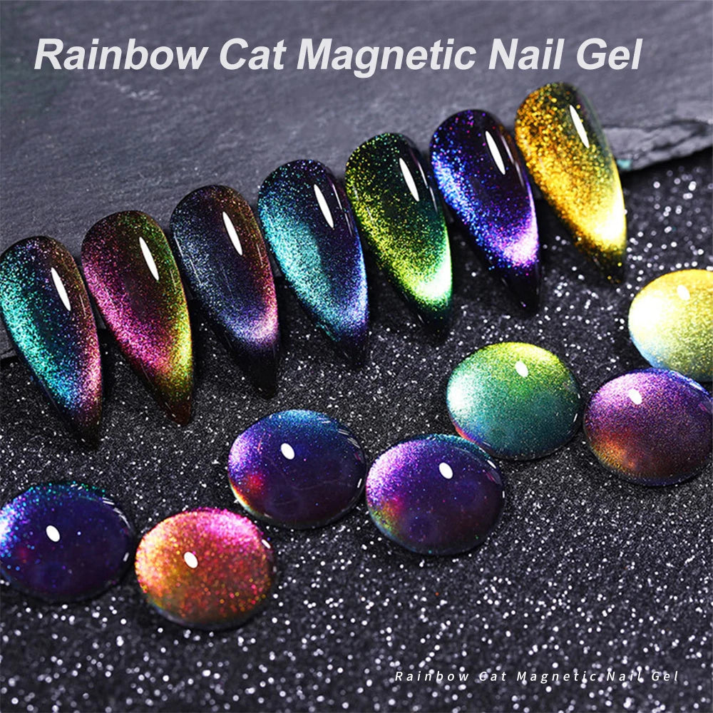 8ml Cat Eye Nail Magnetic Gel Polish Galaxy Effect