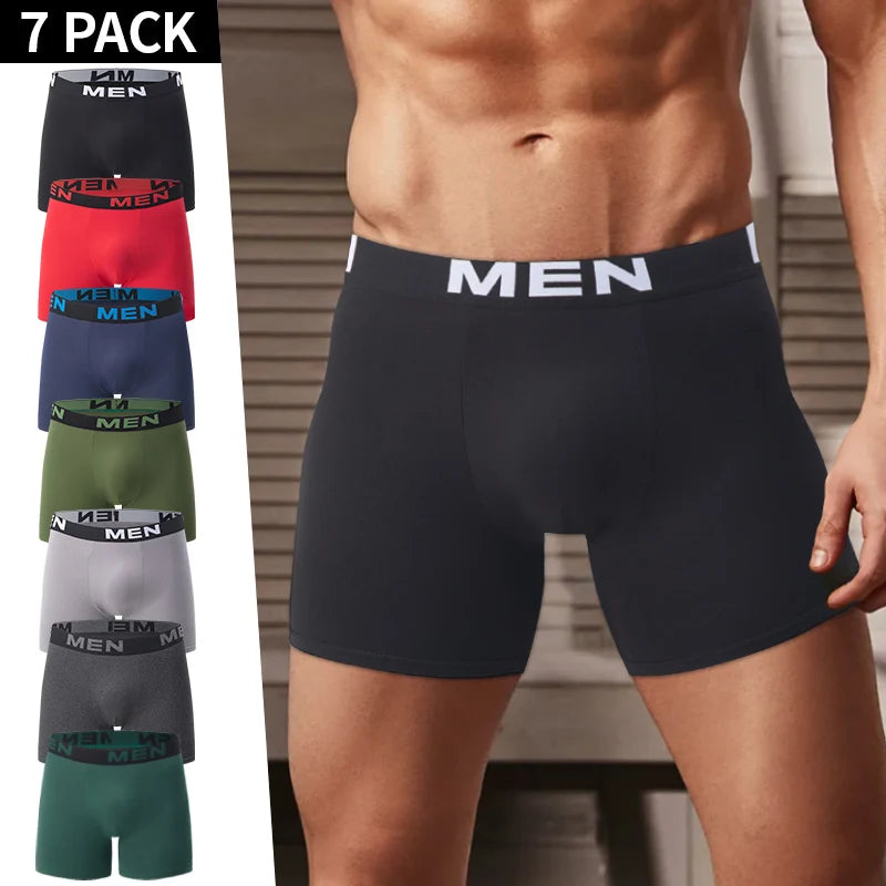 4/5/10 Pcs Fashionable Men's Long Underwear Casual