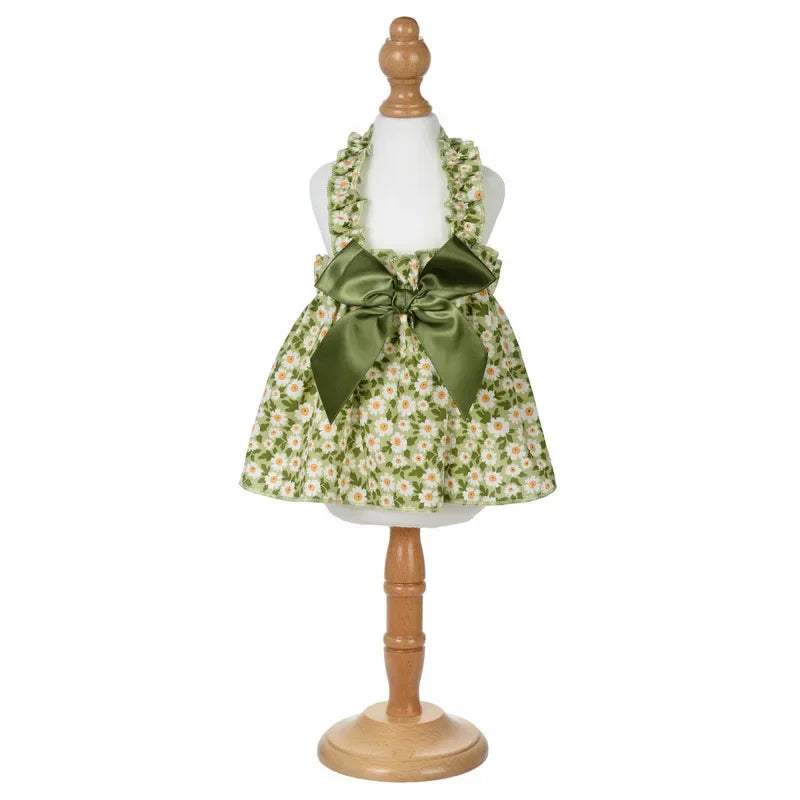 Summer Cotton Pets Suspender Dresses