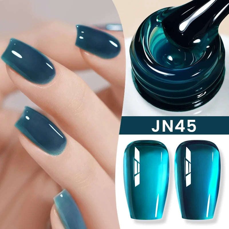 BORN PRETTY 10ml Jelly Nude Gel Nail Polish 50 Colors