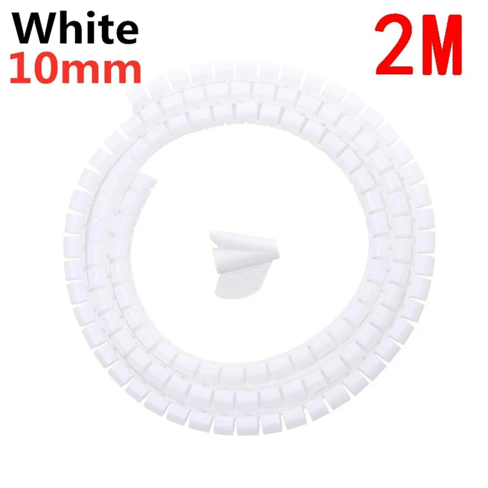 2M Flexible Spiral Cable Protector