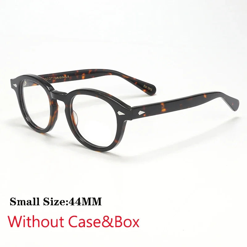 Johnny Depp Style Men's  Glasses Transparent Lens