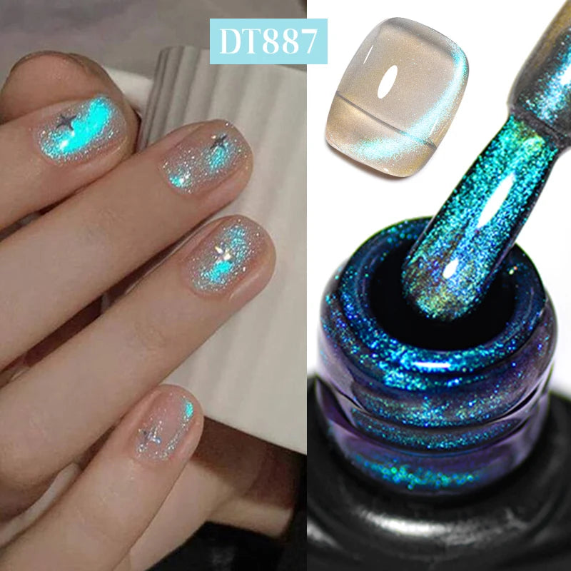 Cat Eye Gel Polish Spring Popular Magnetic Gel Nail