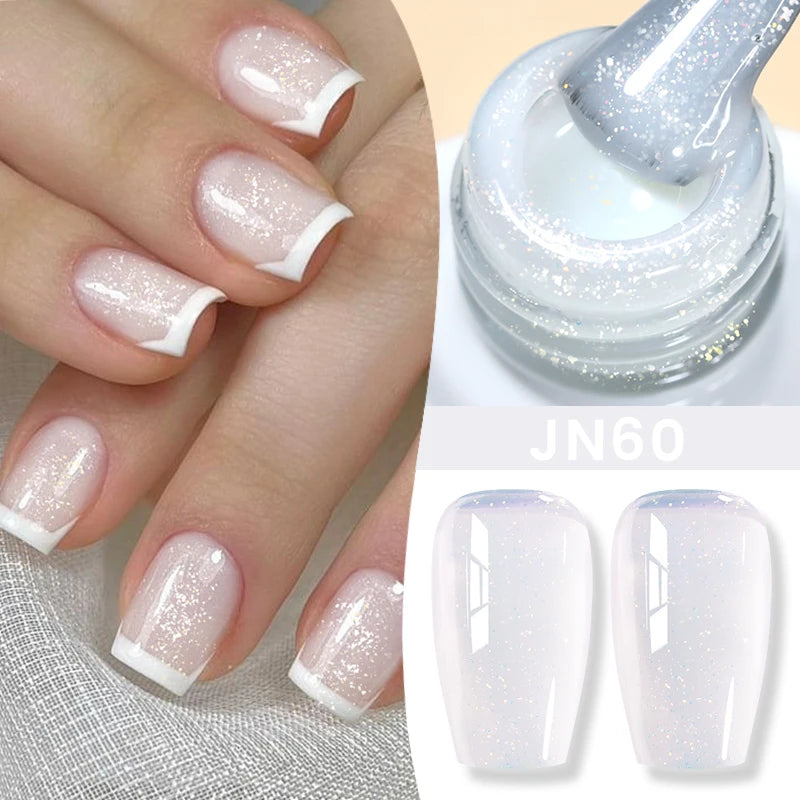 BORN PRETTY 10ml Jelly Nude Gel Nail Polish 50 Colors