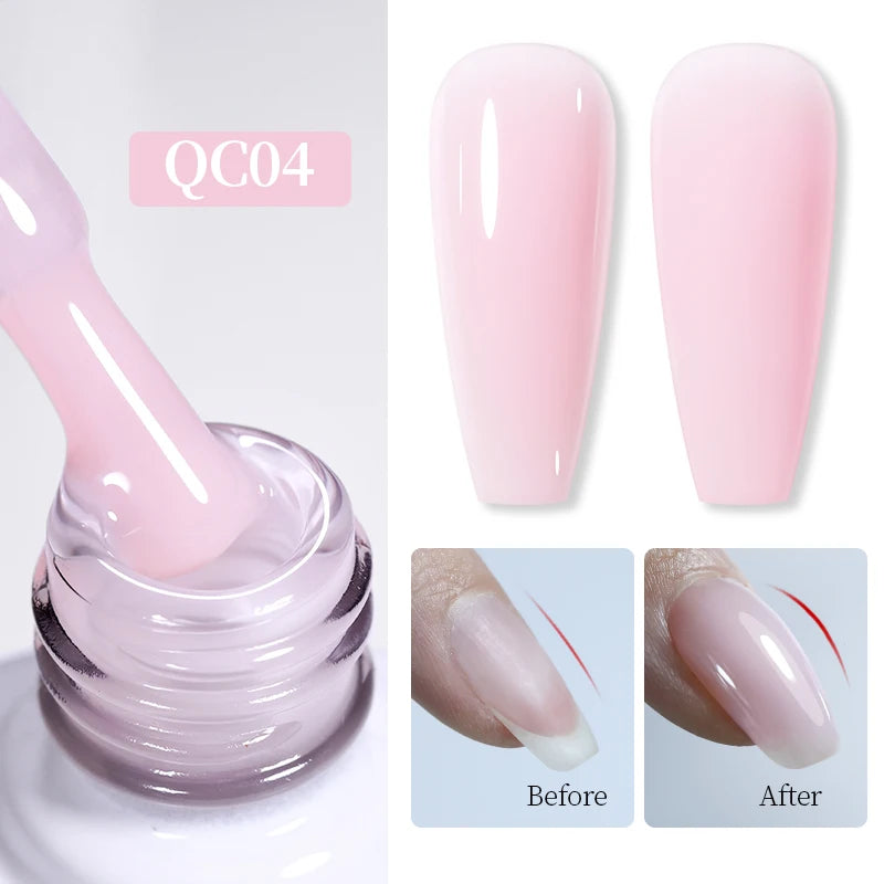 BORN PRETTY 10ml Jelly Nude Gel Nail Polish 50 Colors