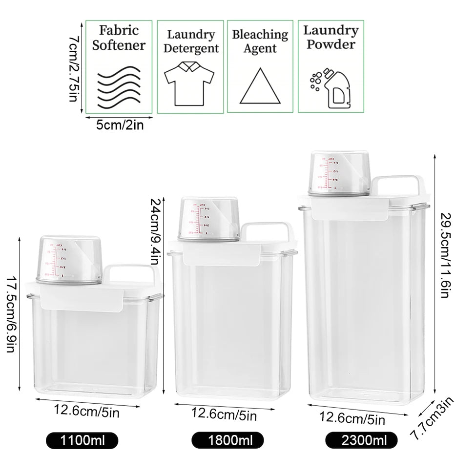 Refillable Dispenser – 1100/1800/2300ml with Labels
