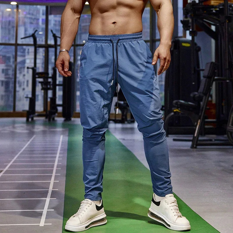 Mens Gym Pants Quick-Drying