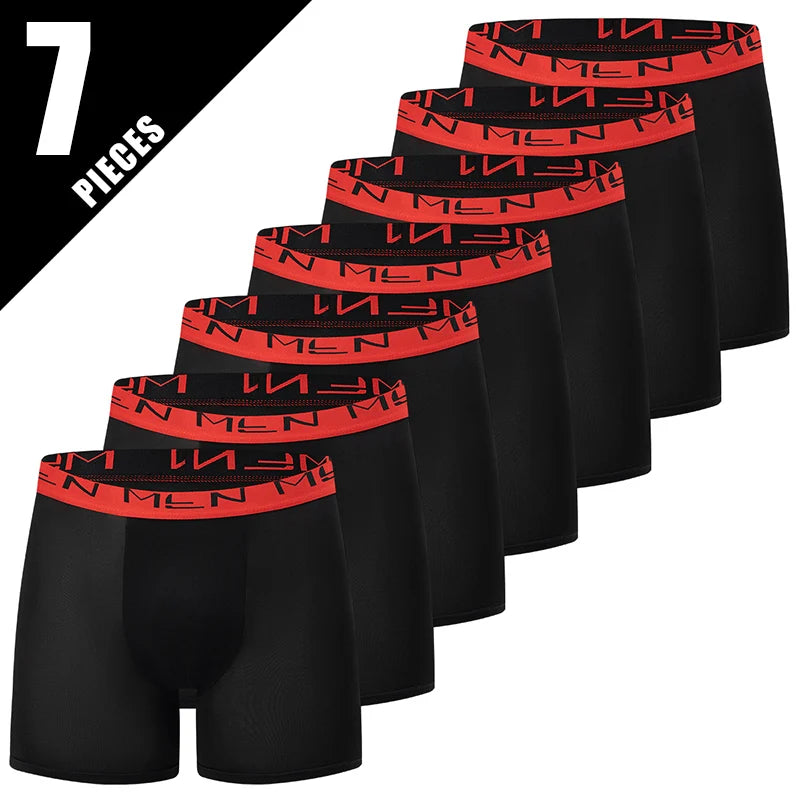 4/5/10 Pcs Fashionable Men's Long Underwear Casual