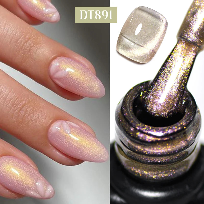 Cat Eye Gel Polish Spring Popular Magnetic Gel Nail