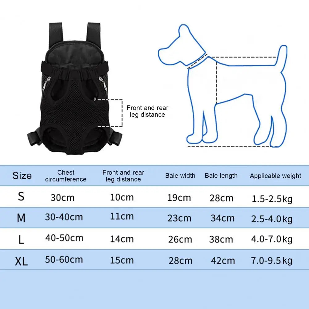 Pet Carrier Backpack Adjustable Pet Front Carrier