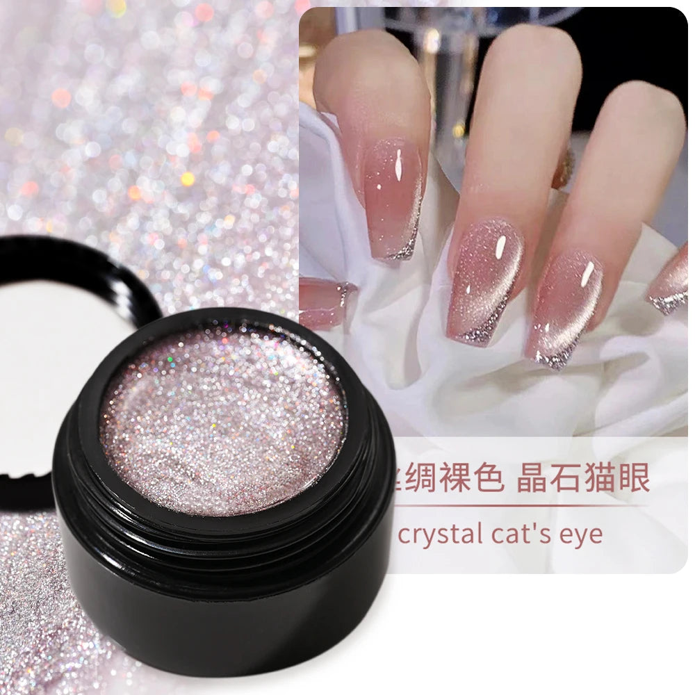 8ml Cat Eye Nail Magnetic Gel Polish Galaxy Effect