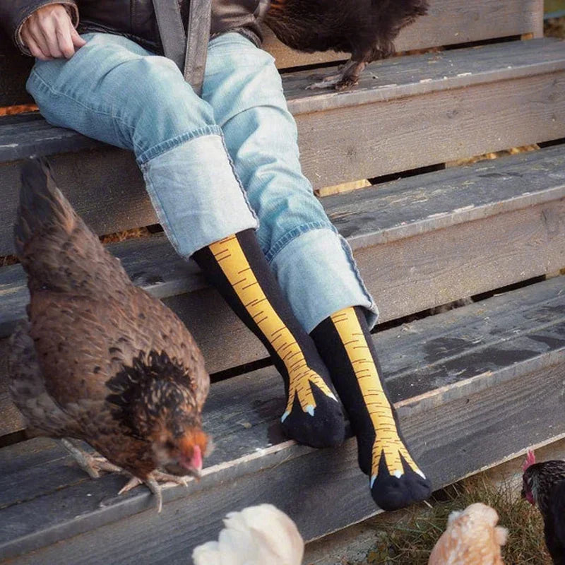 Funny 3D Chicken Socks