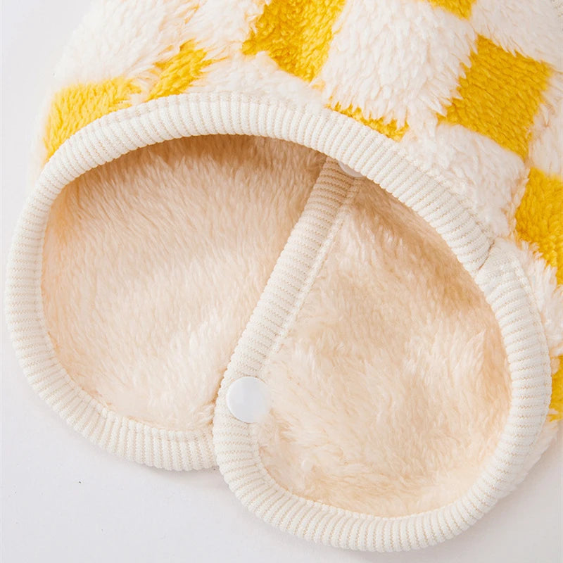 Winter Warm Cat Clothes Sweater with Buckle