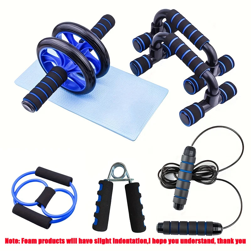 U-Shaped Push-Up Bars with Foam Grip (Home Gym Muscle Training)