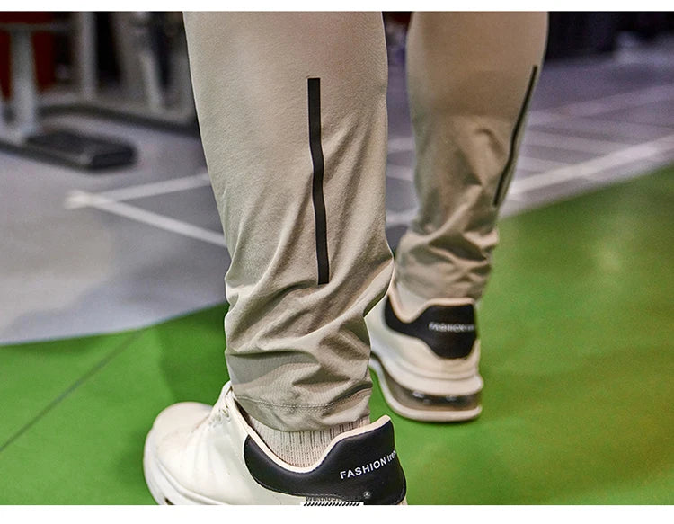 Mens Gym Pants Quick-Drying