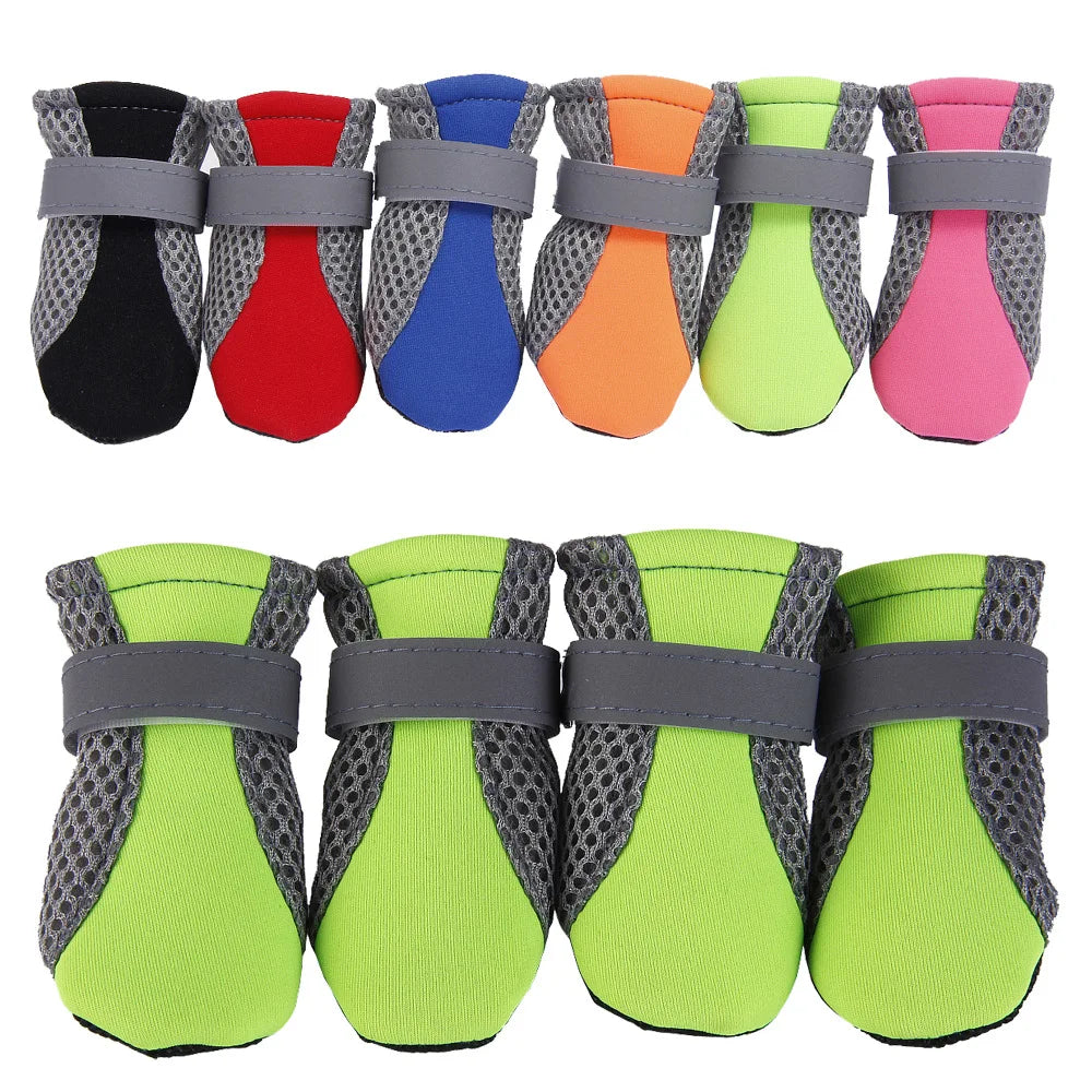 Pet Dog Soft Outdoor Shoes