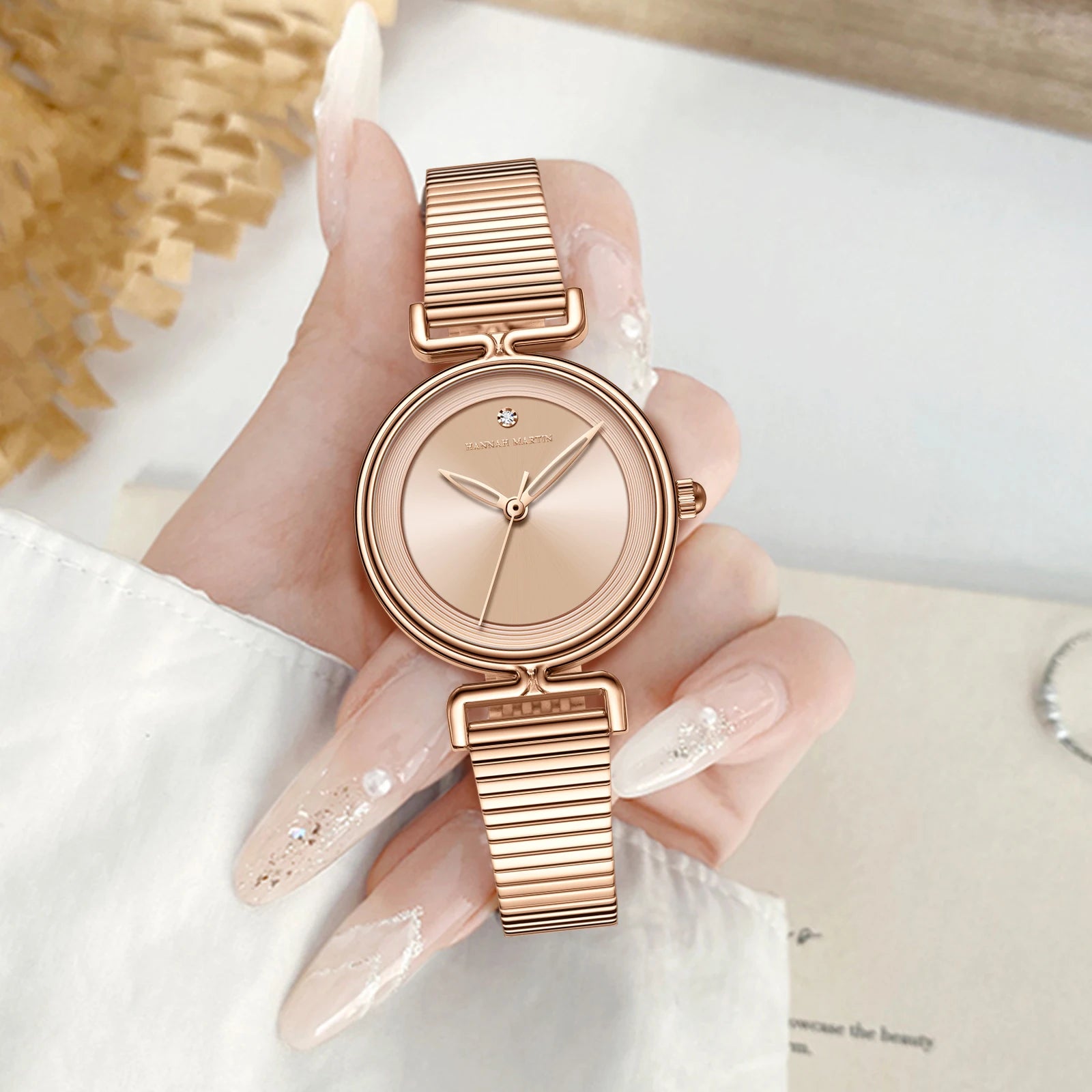 Waterproof Women Fashion Stainless Steel Watch