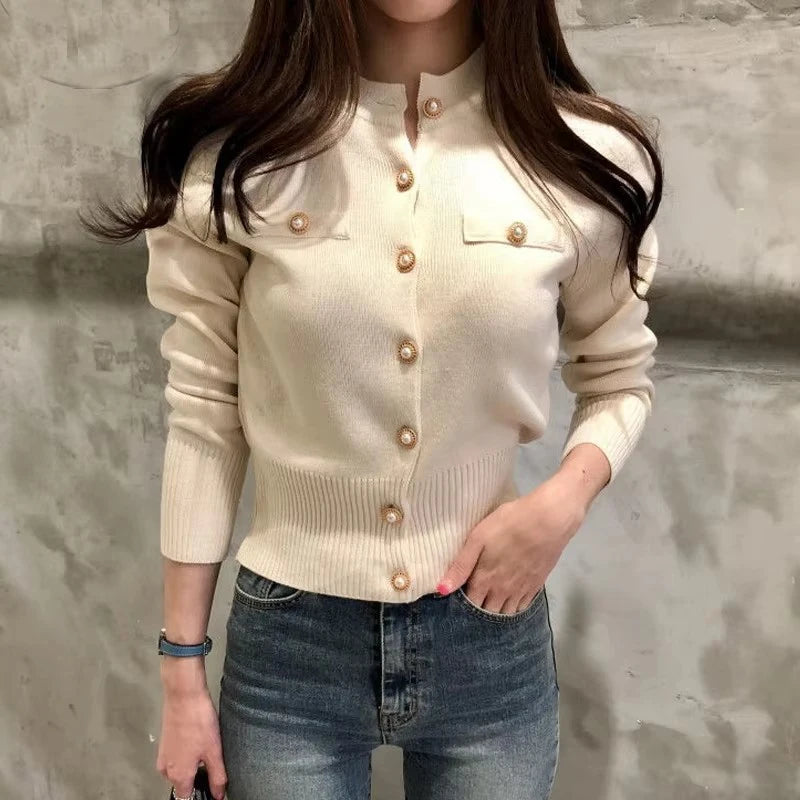 Casual Long Sleeve Fashion Women's Cardigan
