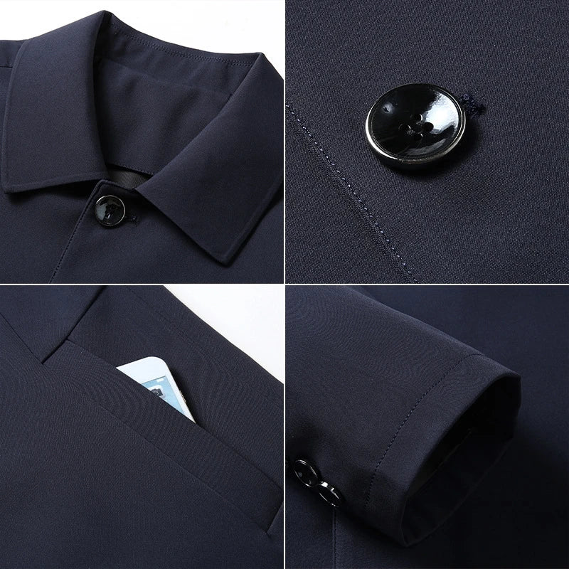 New Men's Suit Business British Executive Style Jacket