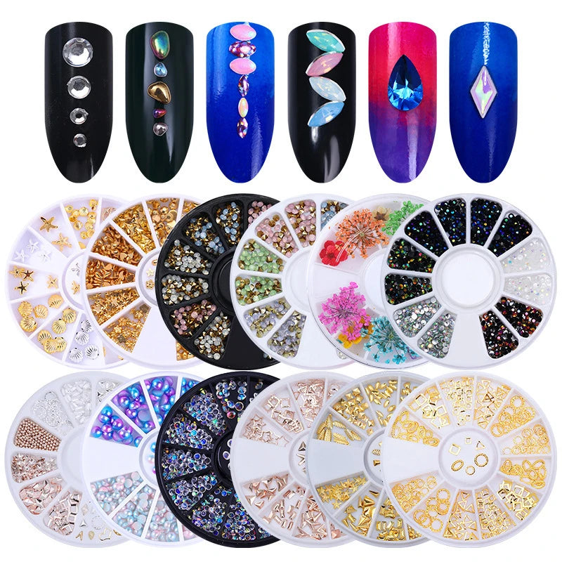Nail art glitter Crystal & gems decoration accessories