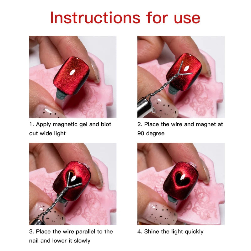 Cat Eye Gel Polish Spring Popular Magnetic Gel Nail