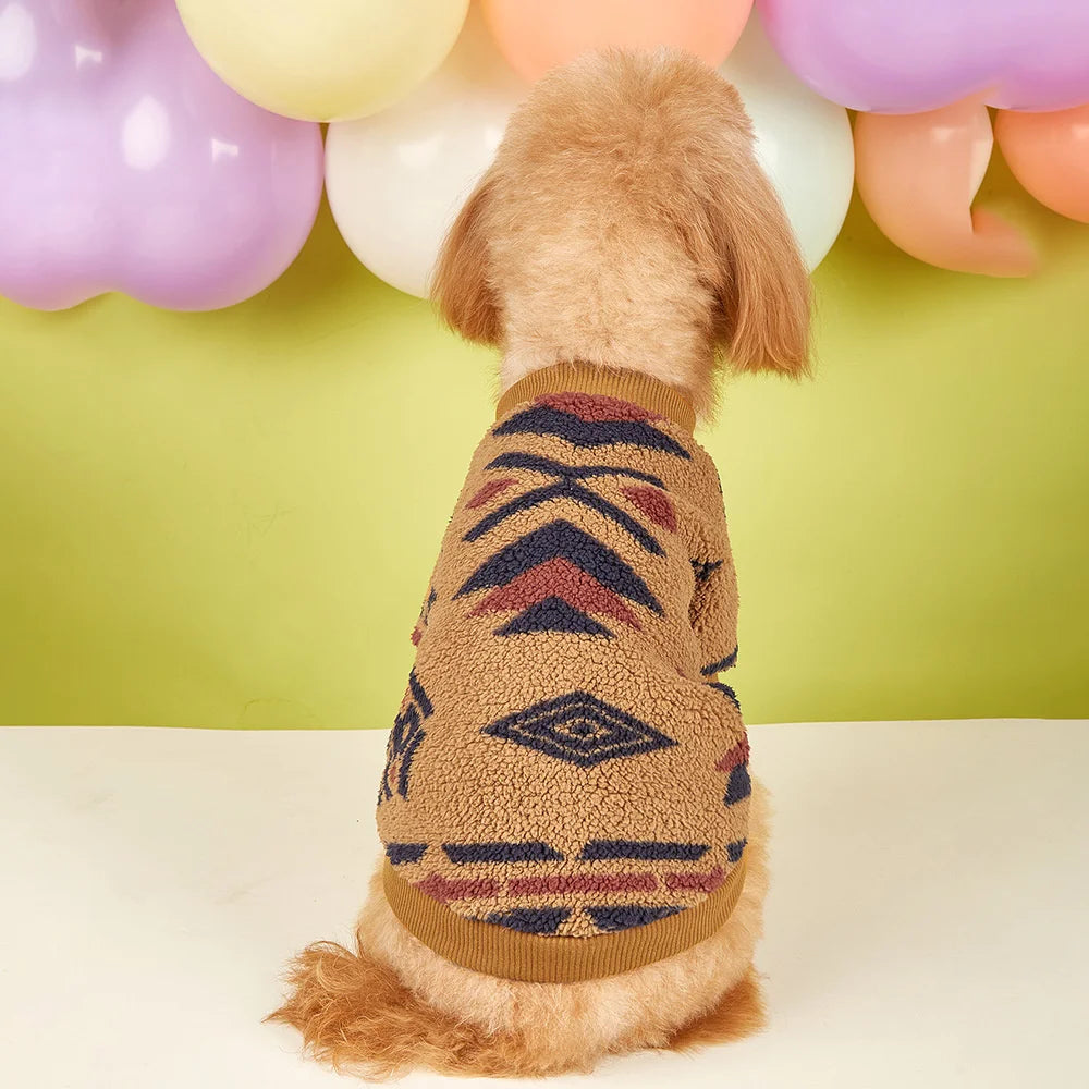 Print Puppy Dog Sweater
