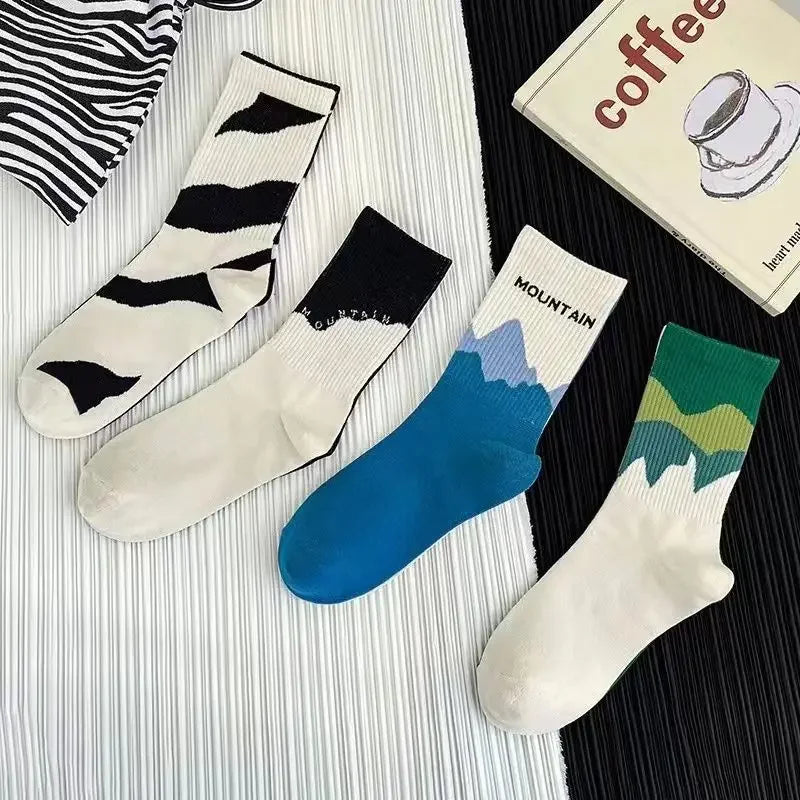 Fun Casual Unisex Cotton Socks