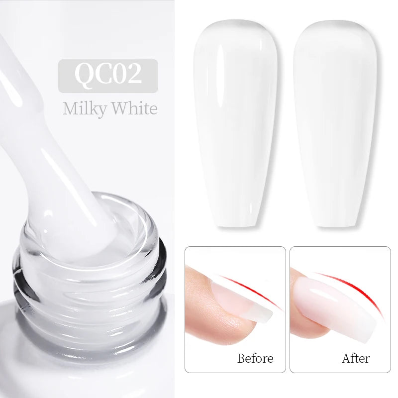 BORN PRETTY 10ml Jelly Nude Gel Nail Polish 50 Colors