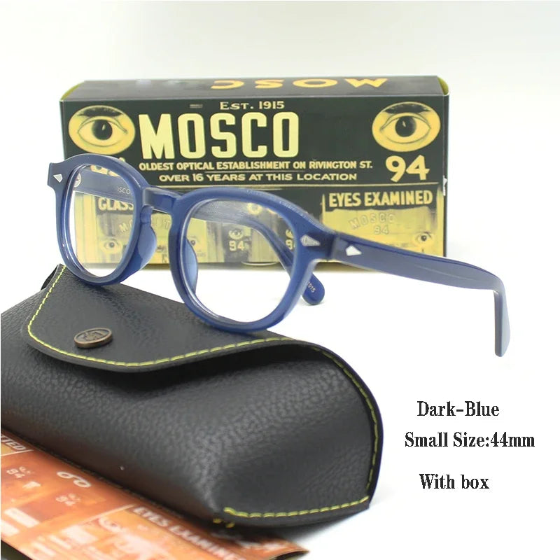 Johnny Depp Style Men's  Glasses Transparent Lens