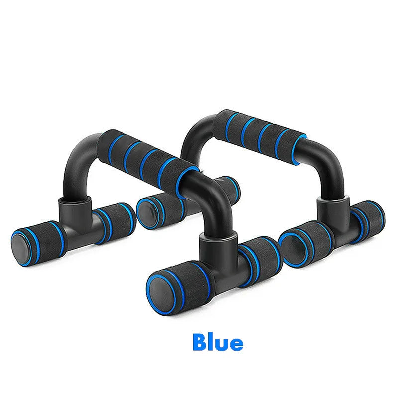 U-Shaped Push-Up Bars with Foam Grip (Home Gym Muscle Training)