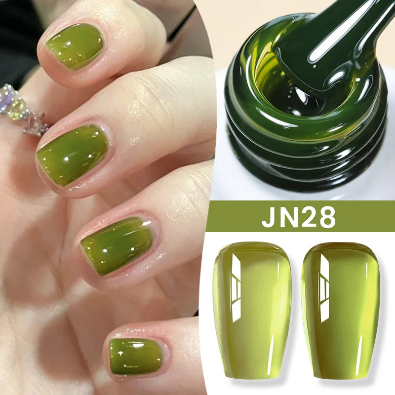 BORN PRETTY 10ml Jelly Nude Gel Nail Polish 50 Colors