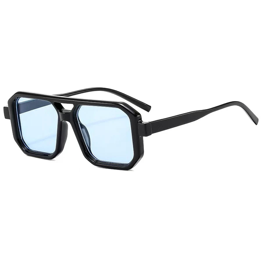 1pc Unisex Square Retro Sunglasses