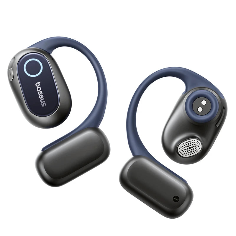Baseus Bowie MF1 / Eli 15i Fit Open-Ear Wireless Earphones – Bluetooth 5.4, Earhooks, 60H Playtime