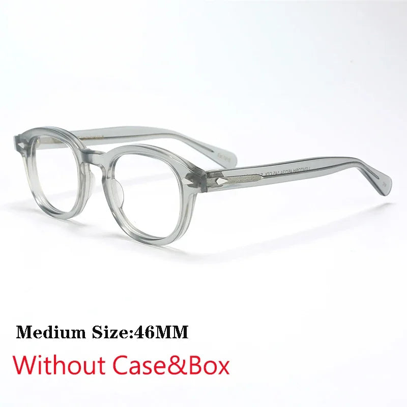 Johnny Depp Style Men's  Glasses Transparent Lens