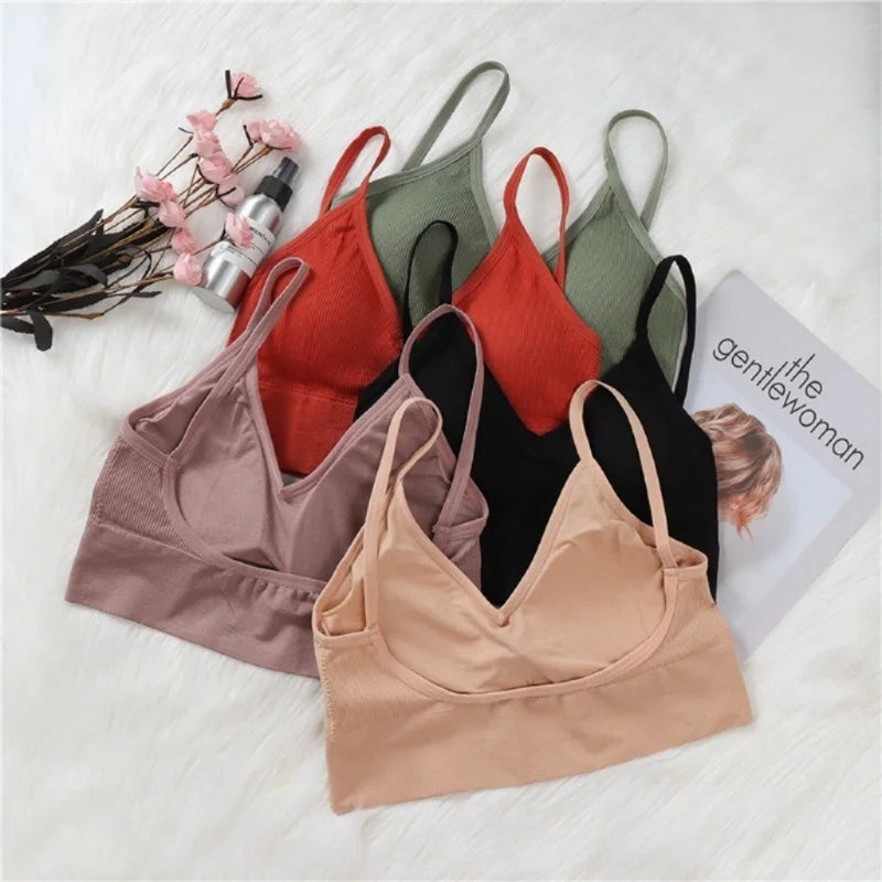 Kit 4 Women Seamless Bra Set
