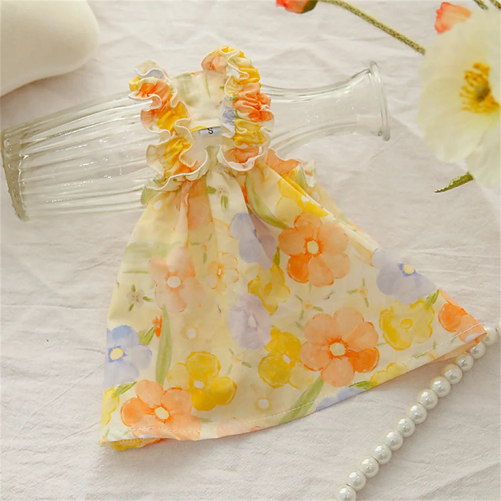 Cats Cotton Summer  Skirt Dresses