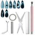 6pcs Cat Eye Nail Magnet Tool Set.