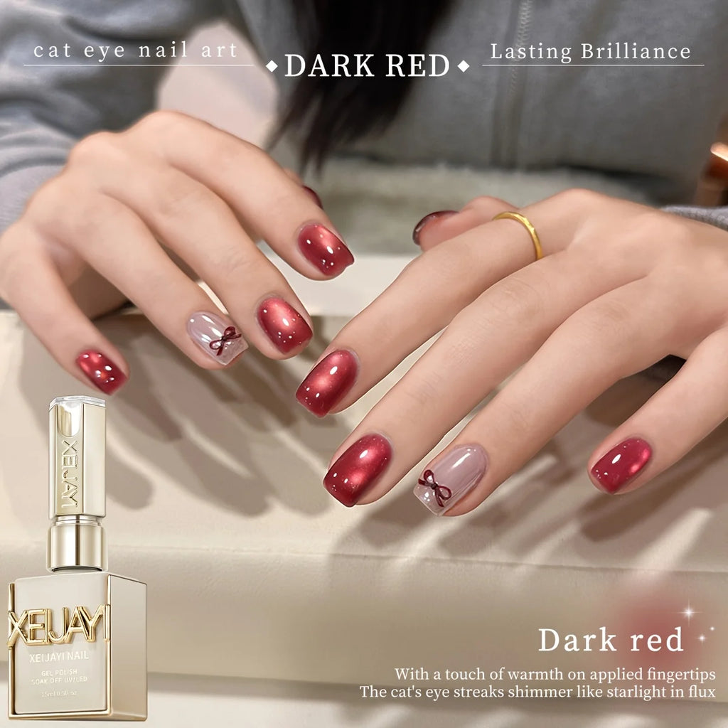 15ML Cat eye Nail Gel polish Semi Permanent Nail Art Soaking