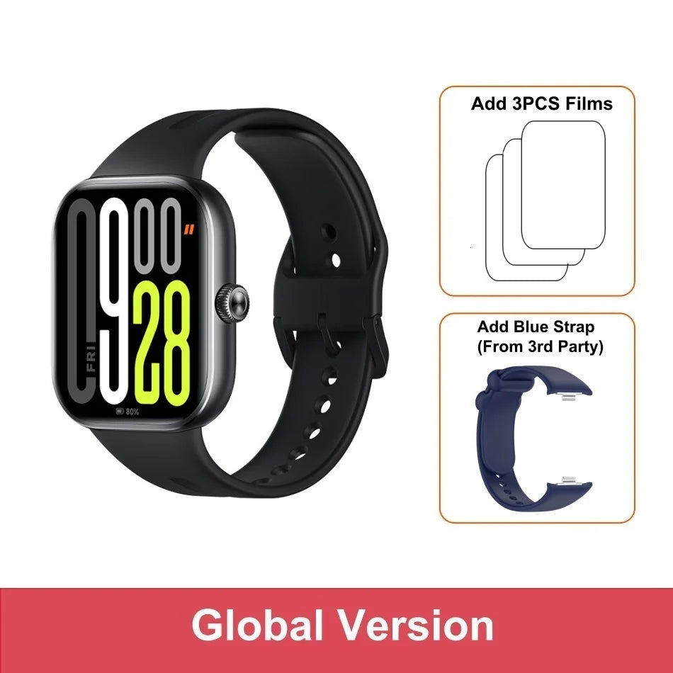 Xiaomi Redmi Watch 5 – AMOLED display smartwatch with 150+ sports modes, long battery life, and health monitoring features.