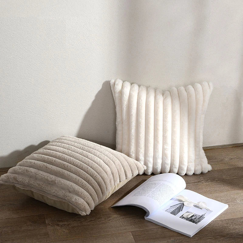 1pc Stripe Corduroy Pillow Case,Creative Home Fabric