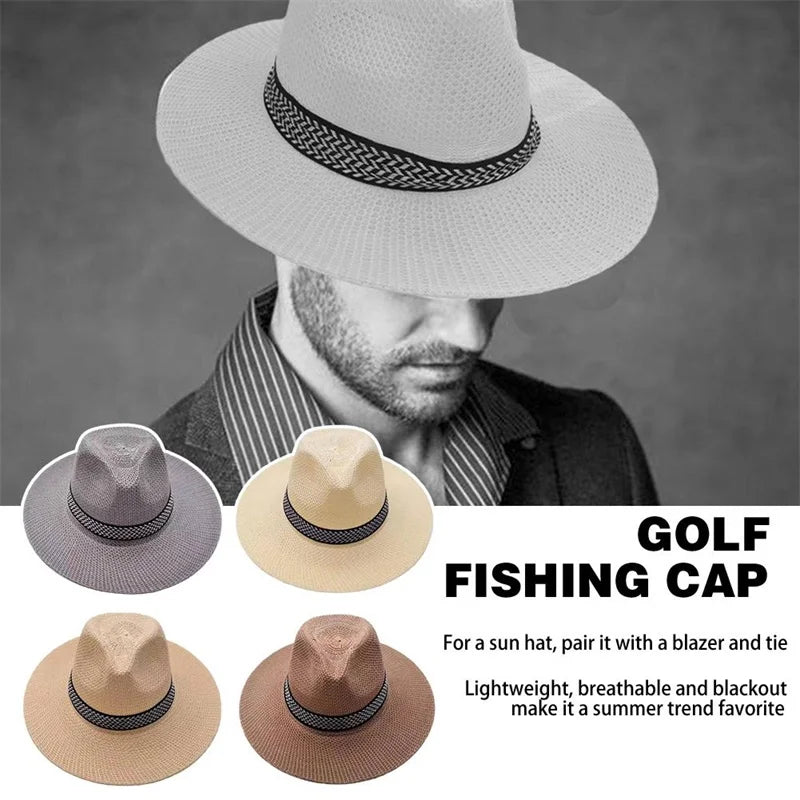 Summer Mens Sun Hats Ladies Foldable