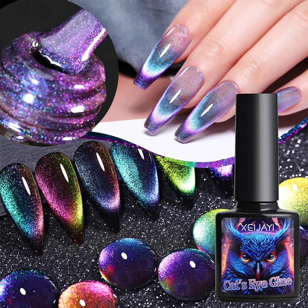 8ml Cat Eye Nail Magnetic Gel Polish Galaxy Effect
