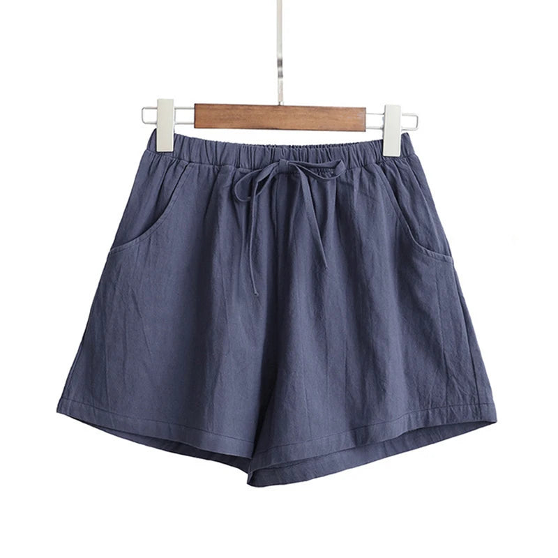 Casual Women's Gym Shorts High Waisted