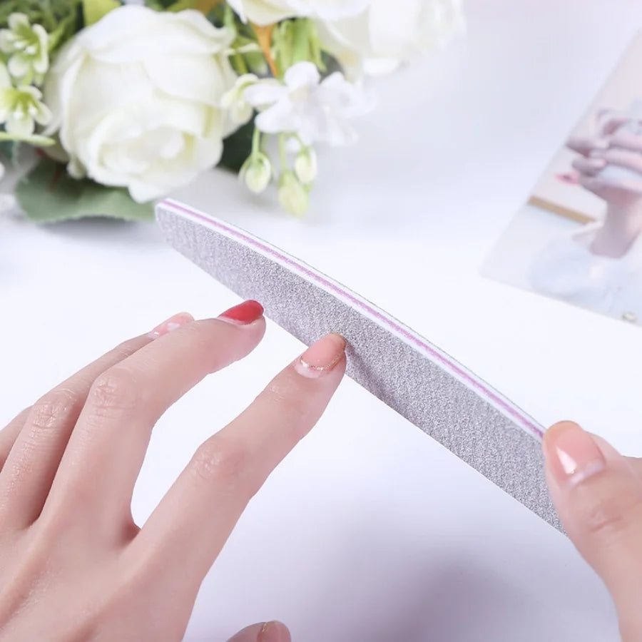 10Pcs Nail Art Files 100/180 Nails Accessoires