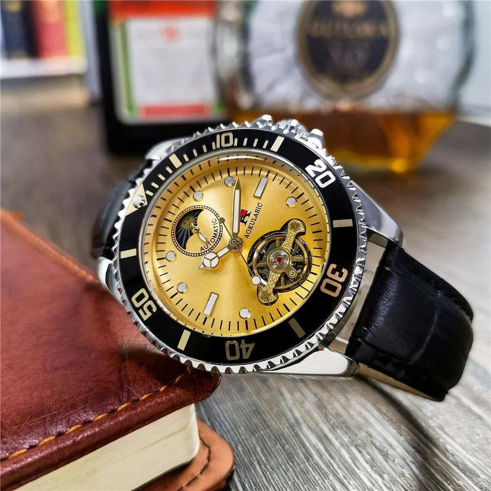 Luxury Watches for Men, Fully Automatic, Waterproof.