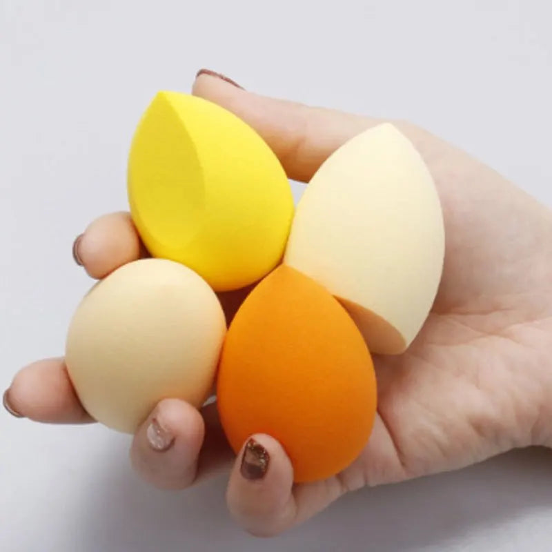 4pcs/bag Fashion Make up Blender Cosmetic Puff